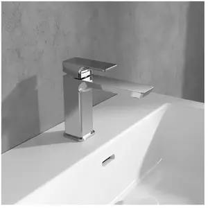 Mitigeur lavabo VILLEROY ET BOCH Subway 3.0 sans tirette Chrome pas cher