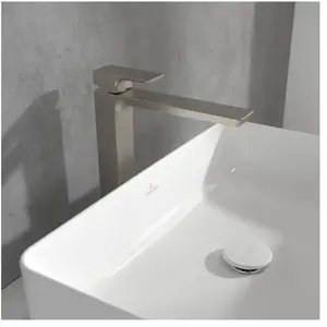 Mitigeur lavabo surélevé VILLEROY ET BOCH Subway 3.0 sans tirette Brus... pas cher
