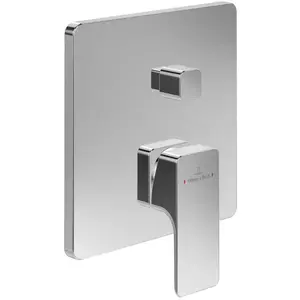 Villeroy & Boch Mitigeur mécanique encastré avec inverseur Subway 3.0 Chrome TU pas cher