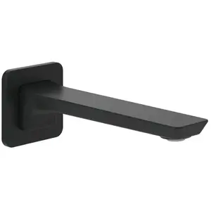 Bec de baignoire VILLEROY ET BOCH Subway 3.0 montage mural Matt Black