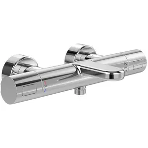 Mitigeur bain douche thermostatique villeroy et boch Universal rond Chrome pas cher