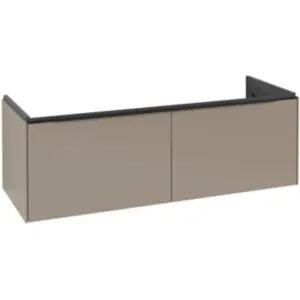 Comparateur de prix : V&B Meuble sous lavabo Subway 3.0 127,2x42,9x47,8 cm, avec LE/Gr bleu volcan, Taupe