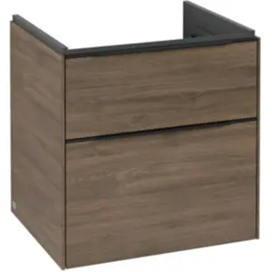 Comparateur de prix : Villeroy & Boch Subway 3.0 armoire sous lavabo, 2 tiroirs, 572x576x478mm, C57801VH