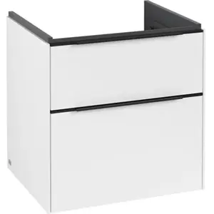 Villeroy & Boch Subway 3.0 Meuble sous-vasque, 2 tiroirs, C57801VF, pas cher