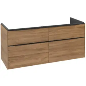 Villeroy & Boch Subway 3.0 Meuble sous-vasque, 4 tiroirs, C56801RH,
