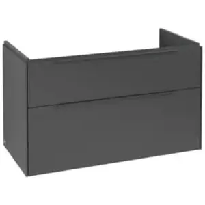 Comparateur de prix : Villeroy & Boch Subway 3.0 Meuble sous-vasque, 2 tiroirs, C57002VR,