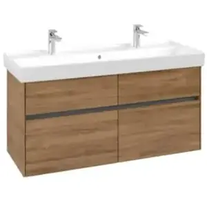 Villeroy & Boch Collaro Meuble sous-vasque, 4 tiroirs, C01200RH, pas cher