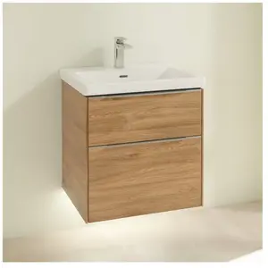 Villeroy & Boch Subway 3.0 Meuble sous-vasque, 2 tiroirs, C578L0RH, pas cher