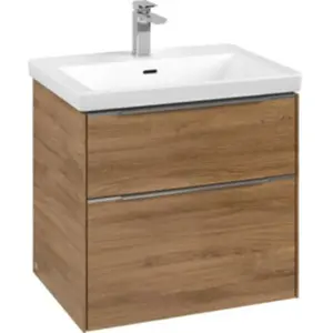 Comparateur de prix : V&B Subway 3.0 Meuble sous lavabo 62,2x57,6x47,8cm, alu brillant, avec LE/Gr Kan Oa