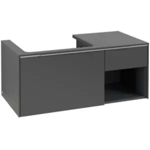 Comparateur de prix : V&B Beck. sous-meuble lavabo Subway 3.0 100,1x42,25x51,6cm, m LE/Gr AL g, graph.