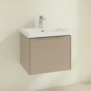 V&B Subway 3.0 Meuble sous lavabo 52,3x42,9x44,8 cm, sans LED, gris al...