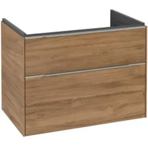 Comparateur de prix : Villeroy & Boch Subway 3.0 Meuble sous-vasque, 2 tiroirs, C57400RH,