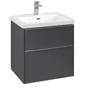 Villeroy & Boch Subway 3.0 Meuble sous-vasque, 2 tiroirs, C57800VR,