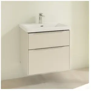 Villeroy & Boch Subway 3.0 Meuble sous-vasque, 2 tiroirs, C57600VN, pas cher