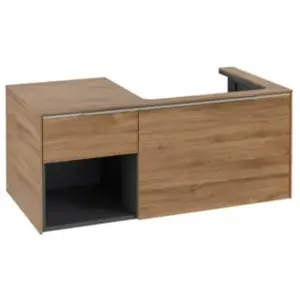 Villeroy & Boch Subway 3.0 Meuble sous-vasque, 2 tiroirs, C571L0RH, pas cher