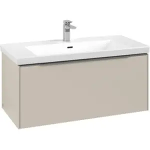 Comparateur de prix : V&B Subway 3.0 Meuble sous lavabo 97,3x42,9x47,8 cm, cashmere Gr, m LE/Gr AL g