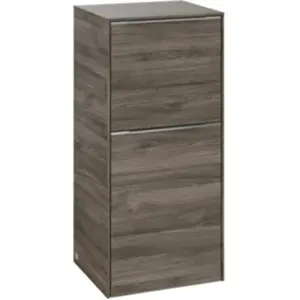 Comparateur de prix : V&B Armoire latérale Subway 3.0 40x86x36,2cm, porte L/poignée alu brillant, droite Oa