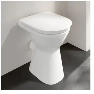 Villeroy & Boch ViCare Cuvette au sol avec DirectFlush, version rehaussée, 4683R0R1,