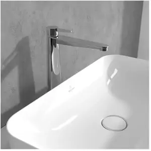 Villeroy & Boch Conum Mitigeur de lavabo à bec haut, TVW12700500061, pas cher