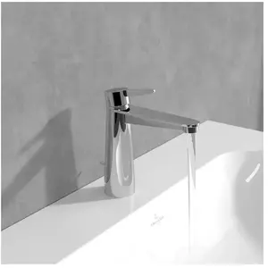 Mitigeur lavabo VILLEROY ET BOCH Conum ouverture dessus avec tirette Chrome pas cher