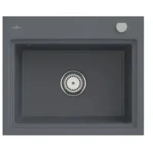 Villeroy & Boch Subway Style 60 S Flat Évier de cuisine, 33662Fi4, pas cher