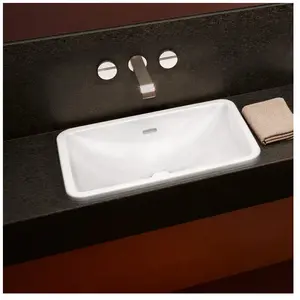Comparateur de prix : Villeroy & Boch Loop & Friends Vasque à encastrer par-dessus, 4A640001,