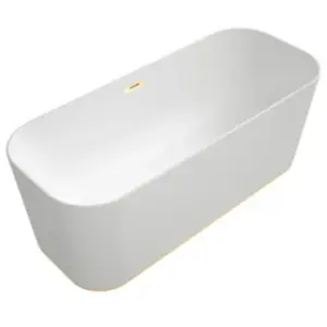 Villeroy & Boch Finion Baignoire en îlot, ovale, UBQ177FIN7N300V3RW,