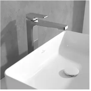 Mitigeur lavabo surélevé VILLEROY ET BOCH Architectura Square avec vid... pas cher