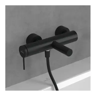 Mitigeur bain douche mécanique villeroy et boch Loop & Friends Noir mat