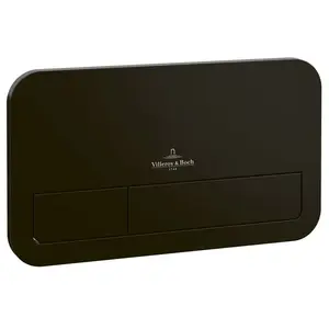 Comparateur de prix : Plaque de déclenchement WC VILLEROY ET BOCH ViConnect 200S noir mat