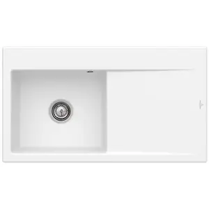 Villeroy & Boch Subway Style 50 Flat Évier de cuisine, 33521FRW, pas cher