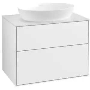 Villeroy & Boch Finion Meuble sous-vasque, 2 tiroirs, F99100GF, pas cher
