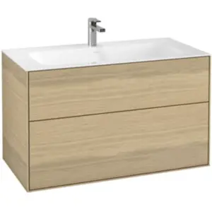Comparateur de prix : Villeroy & Boch Finion Meuble sous-vasque, 2 tiroirs, G02000PC,