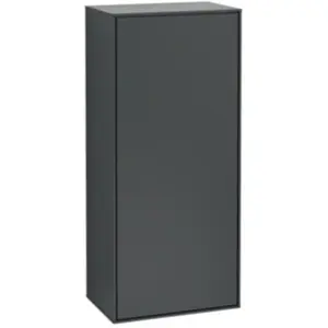 V&B Armoire latérale Finion 41,8x93,6x27 cm, porte à droite, bleu mat ...