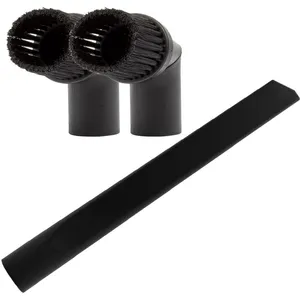 Fixedbyu - maxi buse d'aspirateur suceur plat 35 cm, ø 35 mm avec 2x b... pas cher