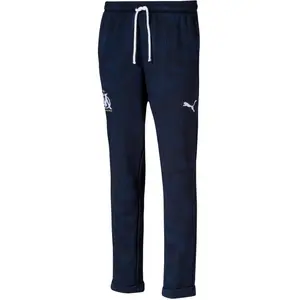 Puma OM 2019/20 - Pantalon de foot bleu marine 5-6 ans pas cher