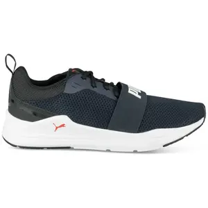 Comparateur de prix : PUMA Mixte Wired Run Chaussures de Running, Bleu Marine Blanc, 43 EU