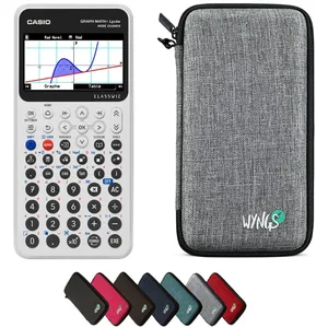 Casio Graph Math+ avec Housse de Protection WYNGS incluse Gris Clair -...Vendu paramazon