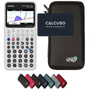 Casio Graph Math+ avec Housse de Protection WYNGS incluse Noir - Calcu...Vendu paramazon