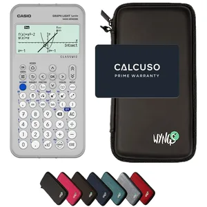 Casio Graph Light avec Housse de Protection WYNGS incluse Noir - Calcu...Vendu paramazon