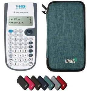 Texas Instruments CALCUSO Ensemble de Base Turquoise avec Calculatrice TI-30XB MultiView