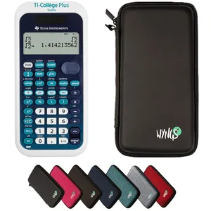 TI-Collège Plus Solar avec Housse de Protection WYNGS incluse Noir - C... pas cher