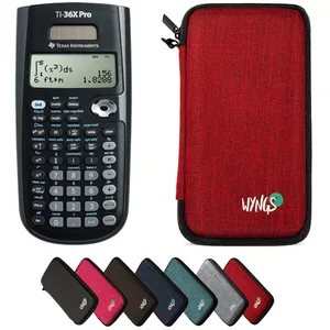 Texas Instruments CALCUSO Ensemble de Base Rouge avec Calculatrice TI-36X Pro MultiView