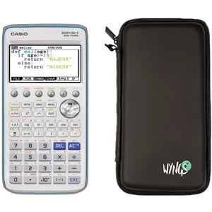 CALCUSO Ensemble de Base Noir avec Calculatrice Graphique Casio Graph 90+E pas cher