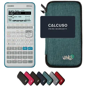 CALCUSO Ensemble de Base Turquoise avec Calculatrice Casio Graph 35+ E IIVendu paramazon