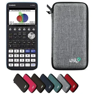 CALCUSO Ensemble de Base Gris Clair avec Calculatrice Graphique Casio FX-CG 50