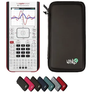 Texas Instruments CALCUSO Ensemble de Base Noir avec Calculatrice Graphique TI Nspire CX II-T