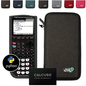 Calculatrice TI-82 Advanced Edition Python avec Housse de Protection W...Vendu paramazon