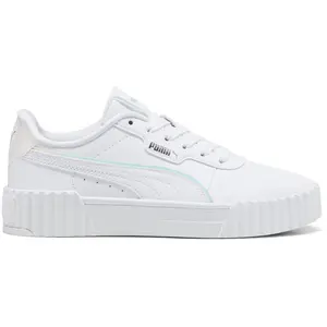 Baskets femme Puma Carina 3.0 Holo 2.0 Blanc 38 402280-01 pas cher