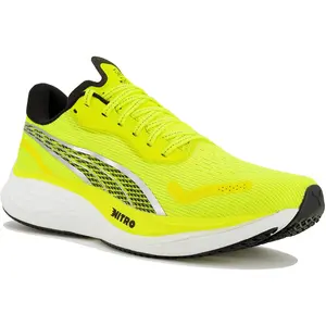 Chaussure de Running Homme, Puma Velocity Nitro 3 Jaune - PUMA pas cher